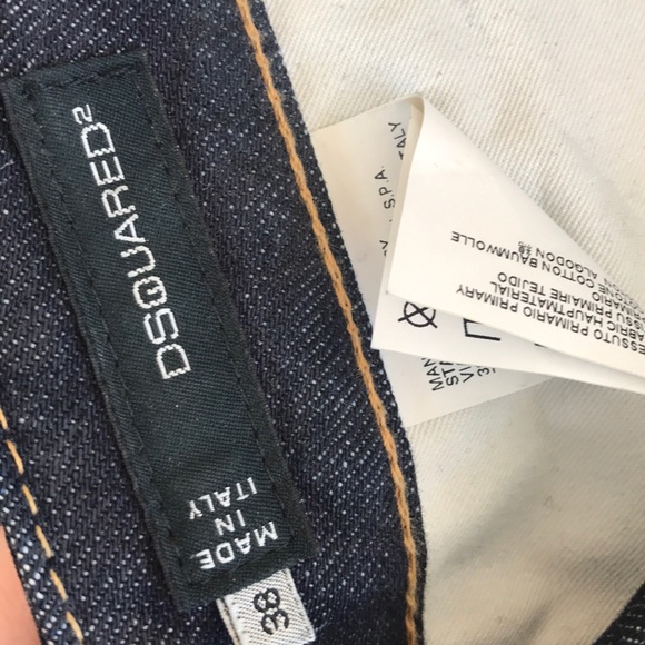 DSQUARED2 Blue Jennifer Jeans Size 38 NEW - Picture 7 of 8